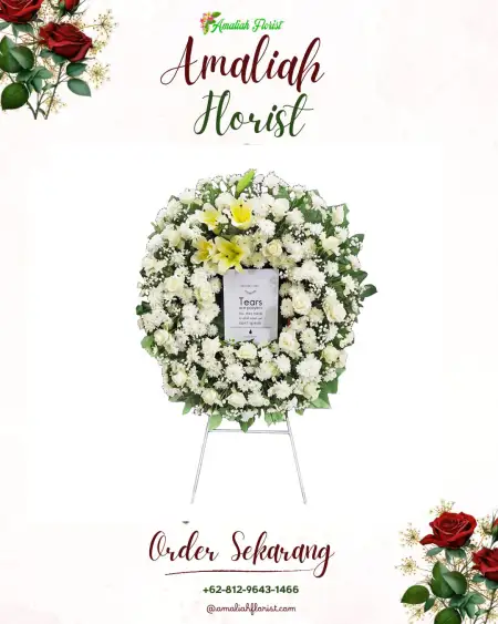 Krans Bunga Duka Kota Kediri